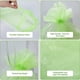 thumbnail image 3 of 50 bolsas de protección para uvas, 40 x 30 cm, bolsas de organza con cordón, bolsa de protección para frutas, mosquitera, protección y control de plagas para jardín (fruta verde) esquí esquí Gafas de esquí, 3 of 5