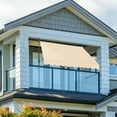 thumbnail image 4 of YYAo Patio Awning,Patio Door Window,78.7"D x 47.2"W x(78.7 -118.1)"H Retractable Awning Khaki, 4 of 13