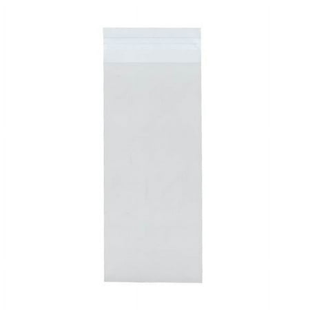 UPC: 0609722985741 | JAM Cello Sleeves  4 1/4 x 11 1/4  Clear  100/Pack  Peel & Seal