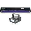 American DJ BLACK-24BLB 24" Inch BlackLight UV Light + Strobe Light