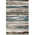 thumbnail image 4 of Rigton Brown and Ocean Blue Woven Area Rug, 4 of 7