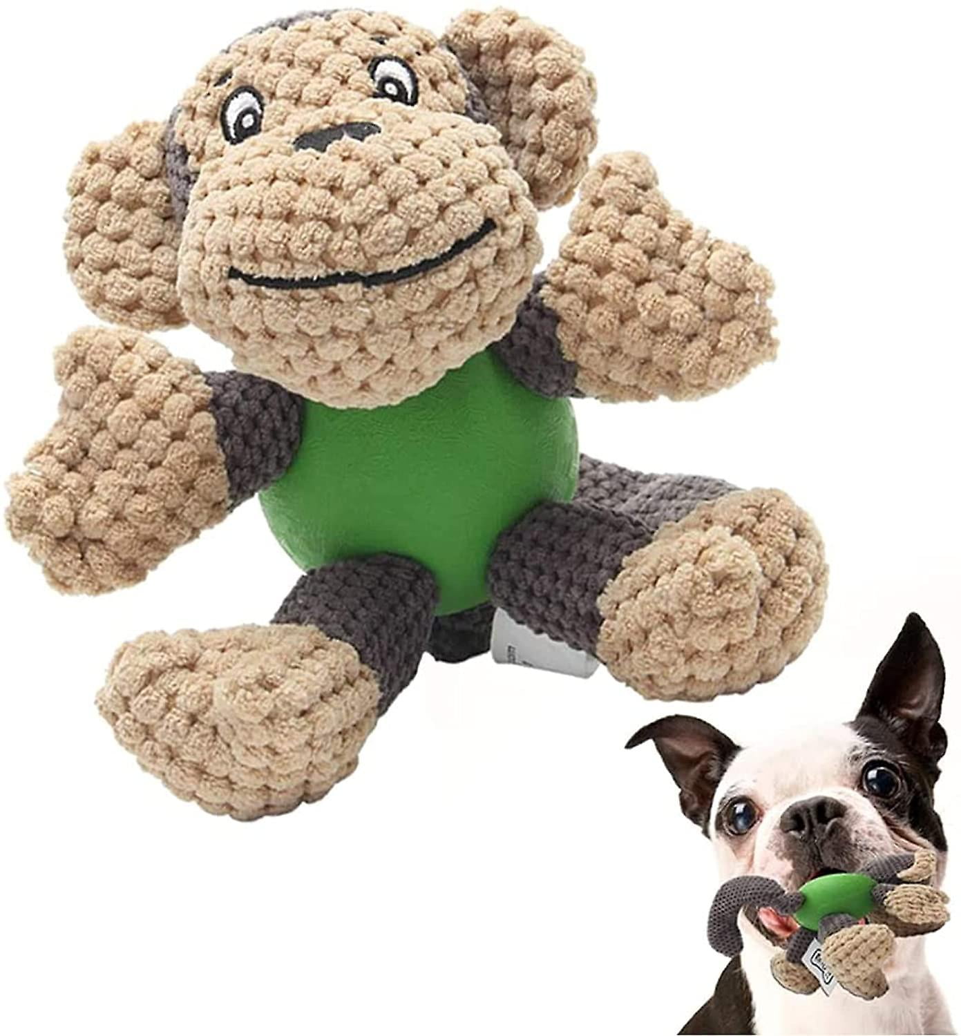 squeaky rubber monkey dog toy