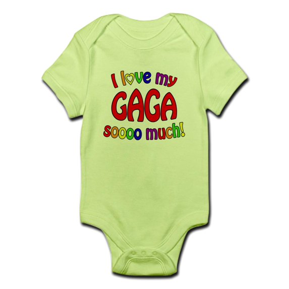 CafePress - I Love My GAGA Soooo Much! Infant Bodysuit - Baby Light Bodysuit
