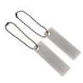 thumbnail image 3 of CIMAXIC Fossil Slicer Fish Hook Sharpener with Synthetic Material for Outdoor Use 2pcs Silver Mini Portable,2.56"X0.79"X0.04", 3 of 5