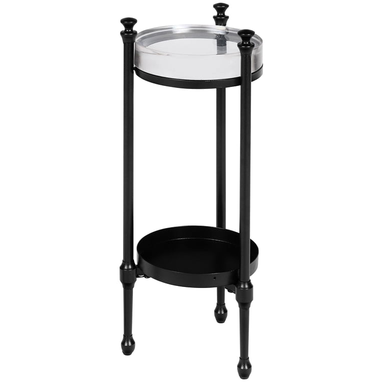 Better Homes & Gardens Ambrose Drink Table, Black Iron photo 4