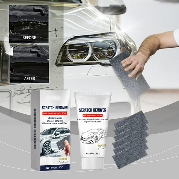 Nano Flash Cloth Car Scratch Removal Kit - Car Scratches Remover,Nano Sparkle Cloth for Car Scratches,Easily Repair Paint Scratches and Water Spots-Pink