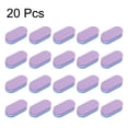 thumbnail image 3 of Uxcell 20pcs Pulidores de Uñas 100/180 Grano Mini Bloques de Lijado de Uñas Set Azul Púrpura, 3 of 7