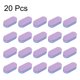 thumbnail image 3 of Uxcell 20pcs Pulidores de Uñas 100/180 Grano Mini Bloques de Lijado de Uñas Set Azul Púrpura, 3 of 7