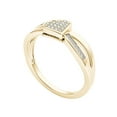 thumbnail image 2 of 1/10 Carat T.W. Diamond Heart 10kt Yellow Gold Fashion Ring, 2 of 5