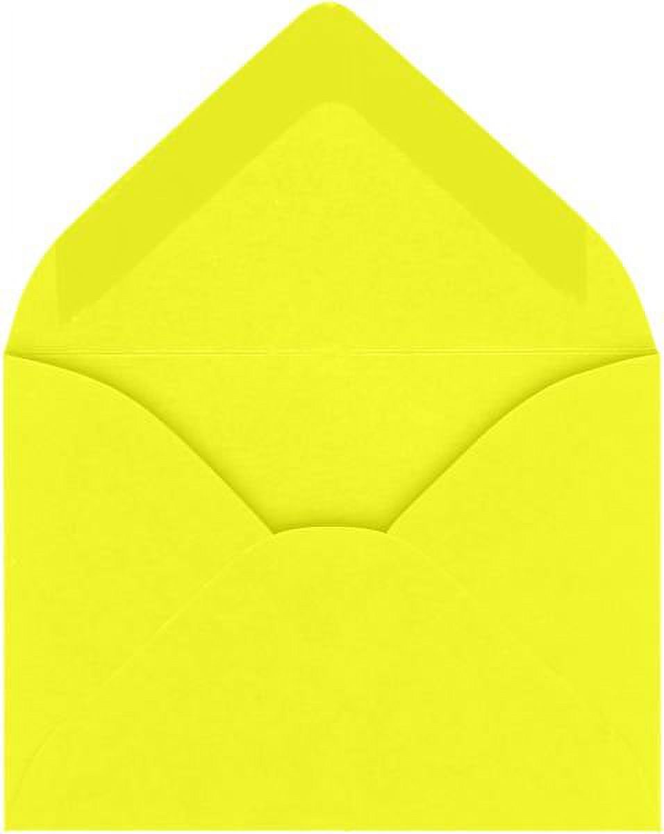 LUXPaper #17 Mini Envelopes, 2 11/16 x 3 11/16, Citrus, 250/Pack