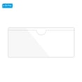thumbnail image 3 of Unique Bargains Label Holder Sticky Pocket Sleeves, 9' x 4', Clear, 30 Count, 30 Pack, 3 of 6