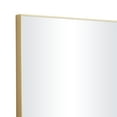 thumbnail image 5 of DecMode 24" x 40" Gold Wall Mirror with Thin Frame, 5 of 12