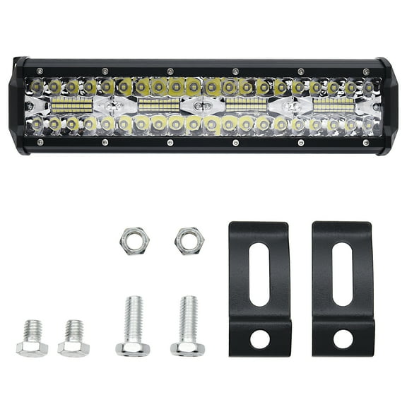 Geloo LED Light Bar 240W Flood Spot Combo Beam Off-Road Driving Led Work Lights for Jeep UTV ATV Truck