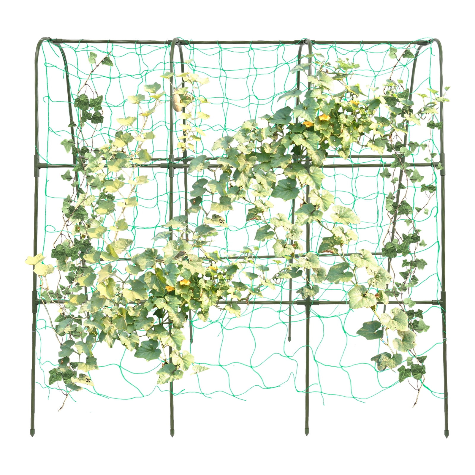 Garden Arch Tunnel Trellis, Arch Trellis for Climbing Plants, Outdoor Cucumber Trellis 3.94*3.94ft
