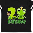 thumbnail image 4 of Inktastic 2nd Birthday Prince Frog Boys Toddler T-Shirt, 4 of 5
