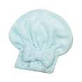 thumbnail image 1 of Toalla secadora instantánea para el cabello, microfibra absorbente, secado rápido, gorro de ducha para adultos, 1 of 3