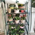 thumbnail image 4 of 2/3/4/5 Tiers Greenhouse Cover Greenhouse PVC Reinforced Replacement Cover Clear PVC Cover, 4 of 6