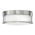 thumbnail image 2 of Hinkley Lighting 3231 Colbin 2 Light 12-1/2" Wide Flush Mount Ceiling Fixture - Nickel, 2 of 2