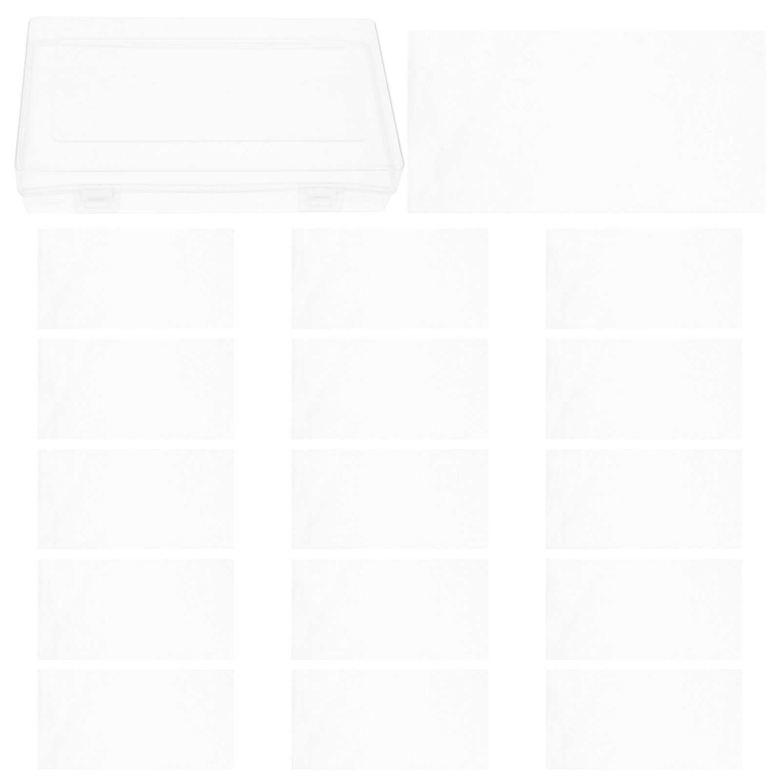 100-Pack Plastic Protective Sleeves For Paper Money – Dollar Bill Currency Holders