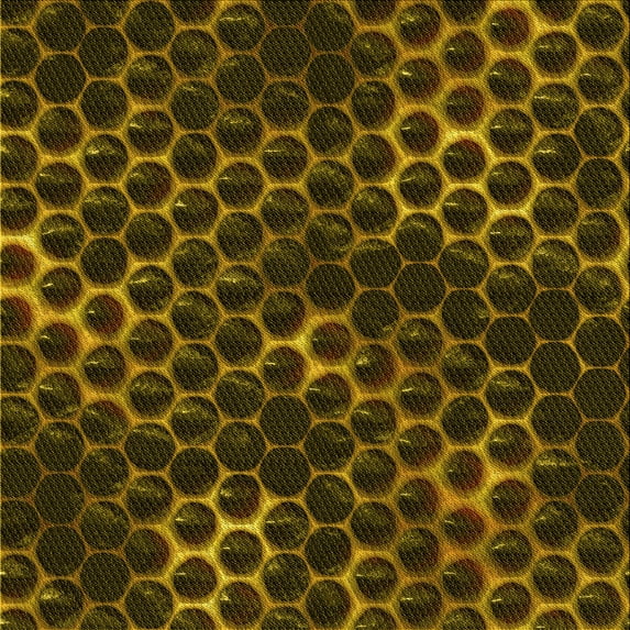 Ahgly Company Indoor Square Patterned Black Bean Brown Area Rugs, 4' Square