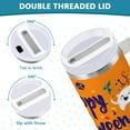 thumbnail image 5 of Stainless Steel Tumbler with Straw and Handle, Double Wall Insulated Tumblers, Cartoon Characters, 5 of 9