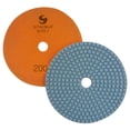 thumbnail image 2 of Stadea PPW255D Diamond Polishing Pads 5" For Concrete Terrazzo Marble Granite Countertop Floor Wet Polishing, Grit 200 - Pack of 10, 2 of 8