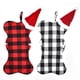 thumbnail image 4 of A Cuadros Con Forma De Hueso, Calcetines Navideños A Cuadros, Bolsa De Regalo Para Árbol De Navidad, Chimenea, Ventanas sonducket HA042028-01, 4 of 6