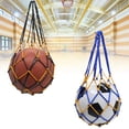 thumbnail image 3 of 2PCS Basketball Carrying Net Bag Mesh Balls Bag Practical Portable Hand-made Football Net Bag for Vegetables Basketballs Fruits, 3 of 7