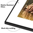 thumbnail image 5 of Americanflat 8x10 Front Loading Picture Frame with Shatter-Resistant Glass with 5x7 Mat 6 Pack Photo - Black, 5 of 8