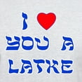 thumbnail image 3 of CafePress - I Love You A Latke Light T Shirt - Men's Classic Graphic T-Shirt, 3 of 4