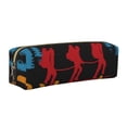 thumbnail image 1 of Fotbe Not All Who Wander Are Lost Hiking Estuche para Lápices de Cuero con Estampado, Estuche con Cremallera Resistente, Organizador Compacto y Elegante para Papelería, 1 of 7