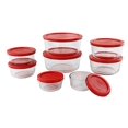 thumbnail image 1 of Pyrex Simply Store Ensemble de Contenants Alimentaires Ronds en Verre (16 Pcs), 1 of 1