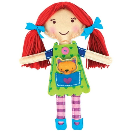 My Studio Girl Sew-Your-Own My Best Friend - Red (Best Colours For Redheads)