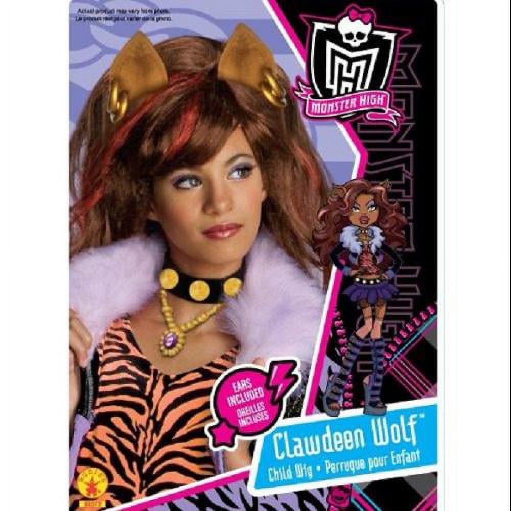Monster High Clawdeen Wolf Girls Wig [] - image 2 of 2