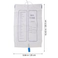4pcs Urinary Drainage Bag Catheter Night Bags Bedside Bag with Anti