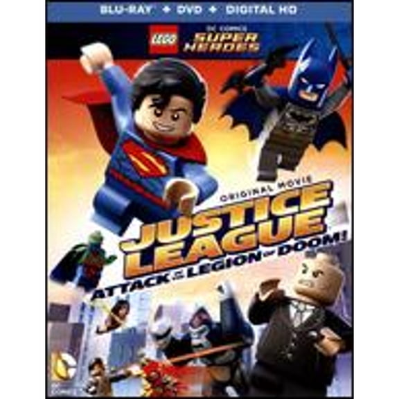 Pre-Owned LEGO DC Comics Super Heroes: Justice League - Attack of the Legion of Doom [Blu-ray/DVD] (Blu-ray 0883929477951) directed by Brandon Vietti