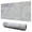 Lignes de Marbre Gris-Or, variante sur Tapis de Souris Épais Gris Imperméable, Caoutchouc+multispandex Lavable Thème pour Bureau Maison Jeu 31.5x15.7 Pouces
