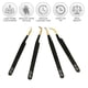 thumbnail image 2 of Pinzas de pestañas SIVOTE con punta de fibra para extensiones de pestañas, juego de 4, 2 of 7