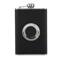 thumbnail image 4 of Collapsible Shot Glass 8 Oz Stainless Steel Shot Flask With Built In Collapsible Shot Glass And Funnel, 4 of 8