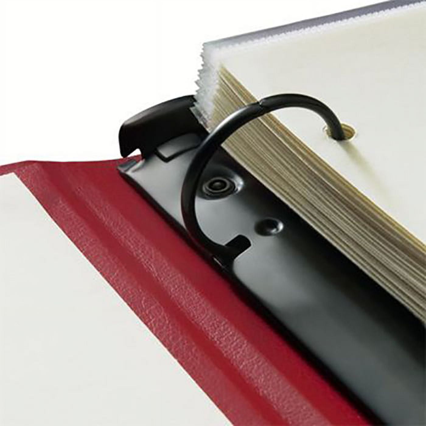 Leather Effect Photo Album 40 pages self adhesive 8 x 11 sheets Black  Blue Red