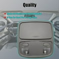 thumbnail image 4 of Overhead Consoles Map Reading Light Lamp, Fit For Kia Rondo 2006-2010, OE:928001D000, Overhead Consoles With Dome Light Assembly, Interior Cab Lights Storage Assembly-gray-With light, 4 of 6