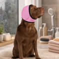 thumbnail image 4 of Sulaicai Adjustable Dog Noise Cancelling Ear Wrap, Soft Calming Ear Muffs for Fireworks Thunderstorms, Comfort Pet Ear Protection Hood for Grooming Bathing Swimming (Pink, Small), 4 of 6