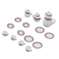 thumbnail image 4 of 15 Pcs Mini Ceramic Tea Cups Set For Dollhouse, Miniature Model Props With Exquisite Design, 4 of 8