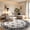 Black and White, variant on Jamfeel Round Rugs Vintage Print Low Pile Non-slip Circle Carpet Indoor Area Rug for Living Room Nursery, 4ft, Cyan