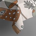 thumbnail image 5 of Brown Mushroom Flower Light Pattern Square Tablecloth,Waterproof Square Table Cover,Wipeable Spillproof Washable Table Cover for Home Kitchen Party Decor 52"x52"(132x132cm), 5 of 6