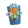 thumbnail image 2 of Mujer abstracta plantera de plantilla decoración del hogar multipropósito con ornamento de resina de agujero de drenaje para sala de estar ligero Tamaño S, 2 of 8
