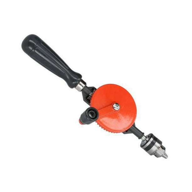 Hand Drill Set Hand Crank Hand Drill 1/4 Inch Double Gears Design