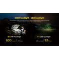 thumbnail image 3 of Lámpara de trabajo Nitecore NWL20 COB, 600 lúmenes, recargable con USB-C, 3 of 8