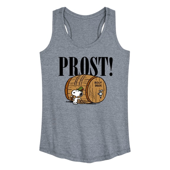Peanuts - Prost Snoopy Root Beer - Women's Racerback Tank Top