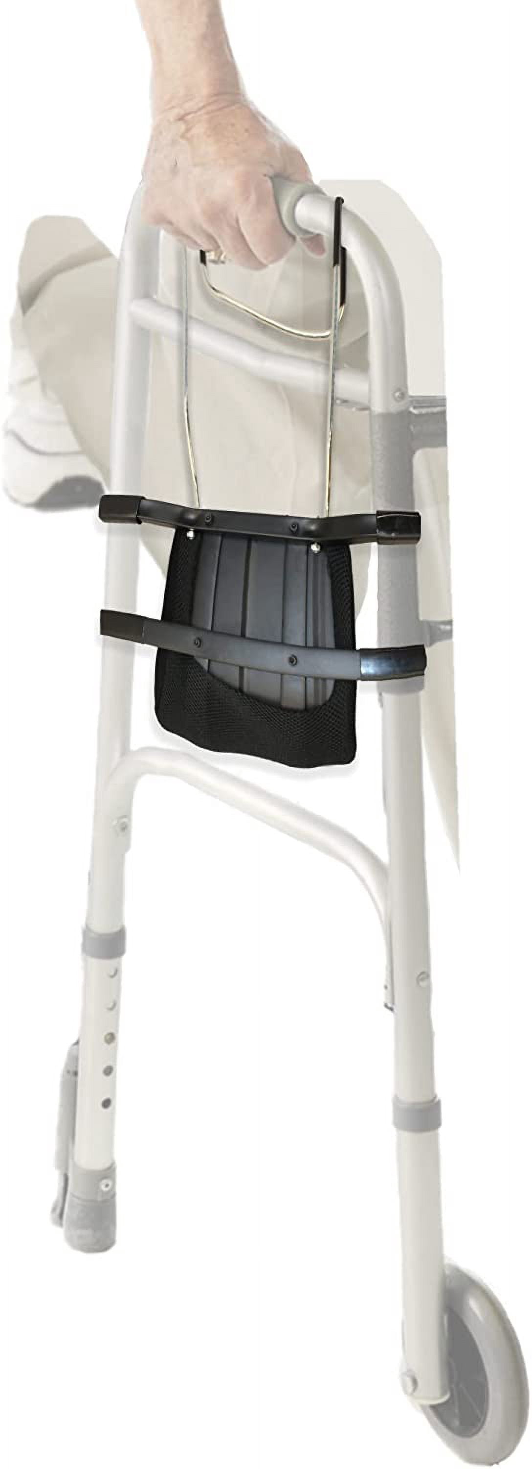 Rehabilitation Advantage Walker Knee & Leg Support Brace for Adults, Black